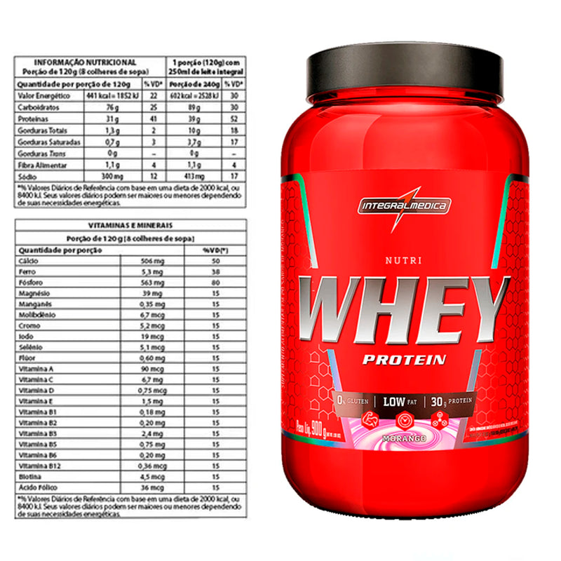 Nutri Whey Protein Pot-900g-Medical Integral